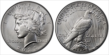 2023 $1 Peace Dollar First Day of Issue MS70