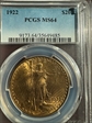 1922 $20 MS64
