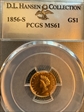 1856-S G$1 MS61