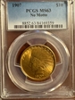 1907 $10 Indian MS63