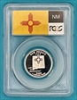 2008-S 25C New Mexico Silver PR70DCAM