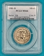 1981-D SBA$1 MS66