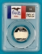 2004-S 25C Iowa Silver PR70DCAM