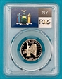 2001-S 25C New York PR70DCAM