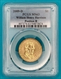 2009-D $1 William Henry Harrison Position B MS63