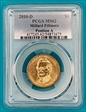 2010-D $1 Millard Fillmore Position A MS62