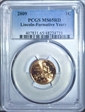 2009 1C Lincoln-Formative Years MS65RD