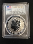 2023-S $1 Morgan Dollar Rev PR  Two-Coin Reverse Proof Set First Strike PR69
