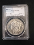 1879-S $1 MS65