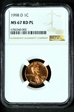 1998-D 1C Lincoln Cent (Modern) Type 4, Memorial Reverse (Zinc) MS 67 RD PL