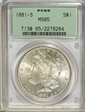 1881-S $1 MS65