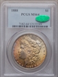 1888 $1 MS64