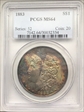 1883 $1 MS64