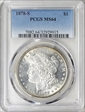 1878-S $1 MS64