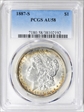 1887-S $1 AU58