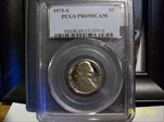1975-S 5C PR69DCAM