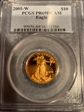 2001-W $10 Gold Eagle PR69DCAM