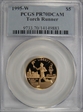 1995-W $5 Torch Runner PR70DCAM