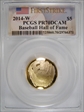 2014-W $5 Baseball Hall of Fame First Strike PR70DCAM