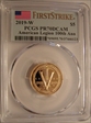 2019-W $5 American Legion 100th Ann First Strike PR70DCAM