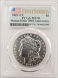 2021-CC Privy $1 Morgan Dollar 100th Anniversary First Strike MS70