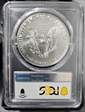 2021-(P) $1 Silver Eagle -T1 Emergency Issue Struck at Philadelphia First Day of Issue MS69