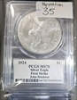 2024 $1 Silver Eagle First Strike Legends of Life John Stockton  MS70