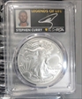 2024 $1 Silver Eagle First Day of Issue Legends of Life Stephen Curry  MS70