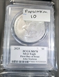 2025 $1 Silver Eagle First Day of Issue Legends of Life John Stockton MS70