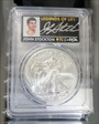 2021-(P) $1 Silver Eagle -T1 Emergency Issue Struck at Philadelphia FS John Stockton MS70