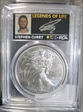 2021-(P) $1 Silver Eagle -T1 Emergency Issue Struck at Philadelphia FS Stephen Curry MS70