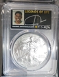 2021-(P) $1 Silver Eagle -T1 Emergency Issue Struck at Philadelphia FS Giannis Antetokounmpo MS70