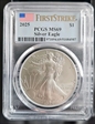 2025 $1 Silver Eagle First Strike MS69