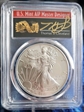 2021 $1 Silver Eagle - Type 1 Last Day of Production Cleveland Arrows MS70