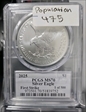 2025 $1 Silver Eagle First Strike 1 of 500 Native American MS70