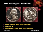 1951 25C PR68CAM