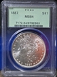 1887 $1 MS64