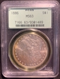 1886 $1 MS63