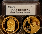 2008-S $1 John Quincy Adams PR70DCAM
