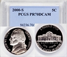 2000-S 5C PR70DCAM