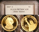 2007-S $1 John Adams PR70DCAM