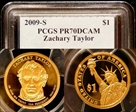 2009-S $1 Zachary Taylor PR70DCAM