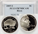 2005-S 5C Bison PR70DCAM