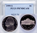 1999-S 5C PR70DCAM