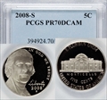 2008-S 5C PR70DCAM