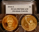 2010-S $1 Abraham Lincoln PR70DCAM