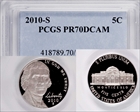 2010-S 5C PR70DCAM