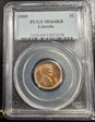 1909 1C Lincoln MS64RB