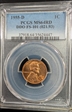 1955-D 1C DDO, FS-101 MS64RD