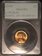 1909 1C Lincoln MS65RD